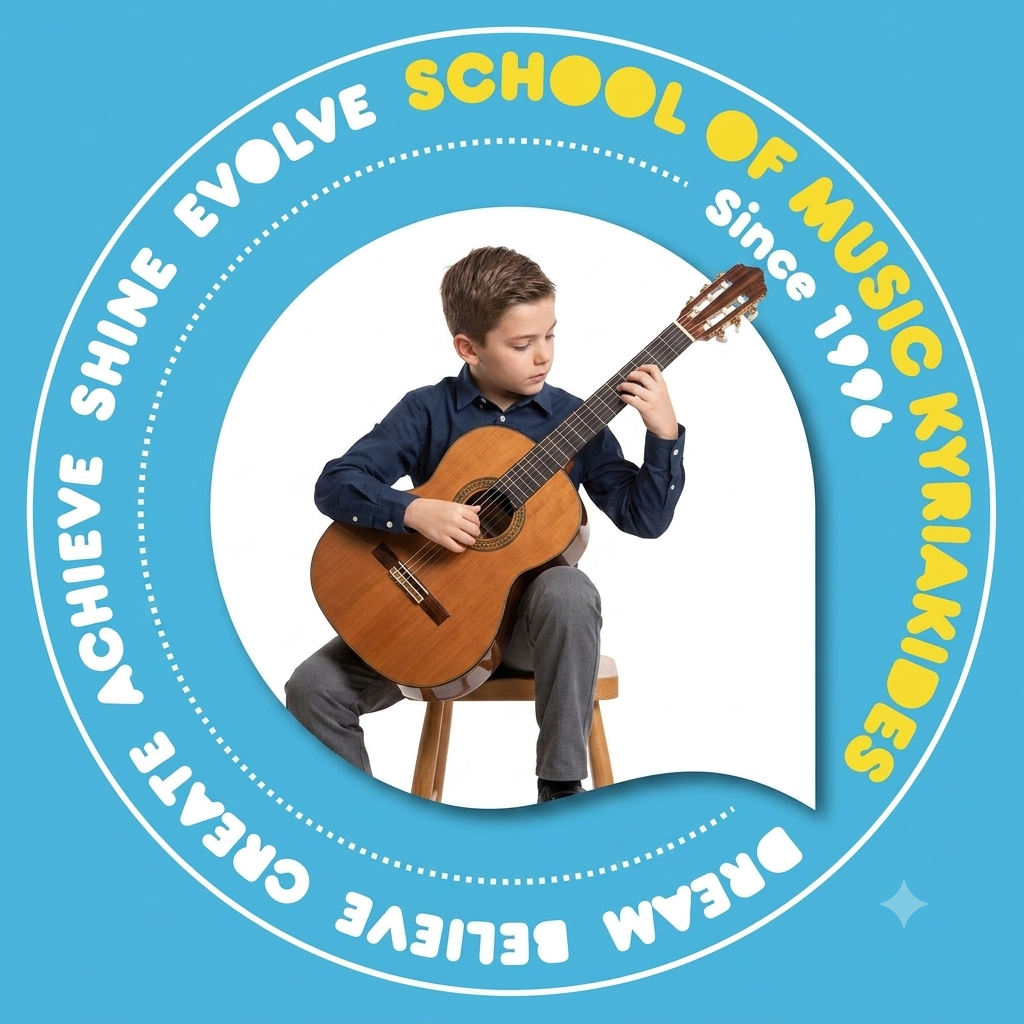 Classical Guitar lessons at the School of Music Kyriakides
